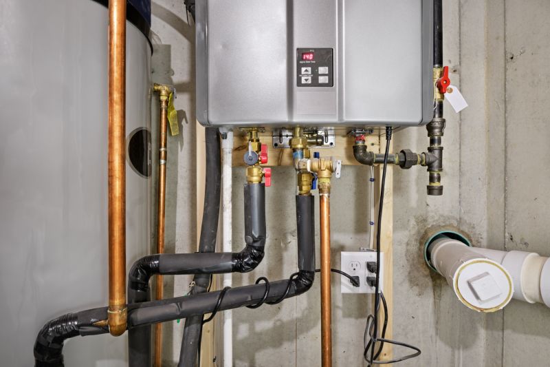 Completed Repair of a Tankless Water Heater